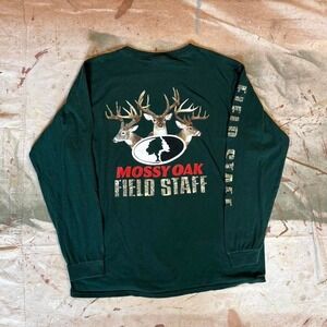 Vintage essential mossy-oak field staff long sleeve shirt
